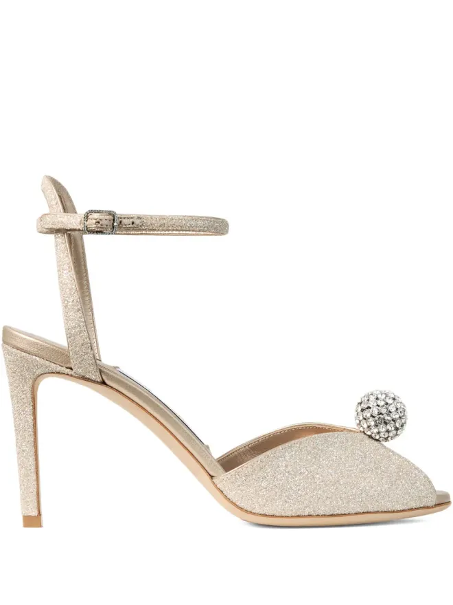 Jimmy Choo Jimmy Choo クリスタル装飾サンダルの商品画像