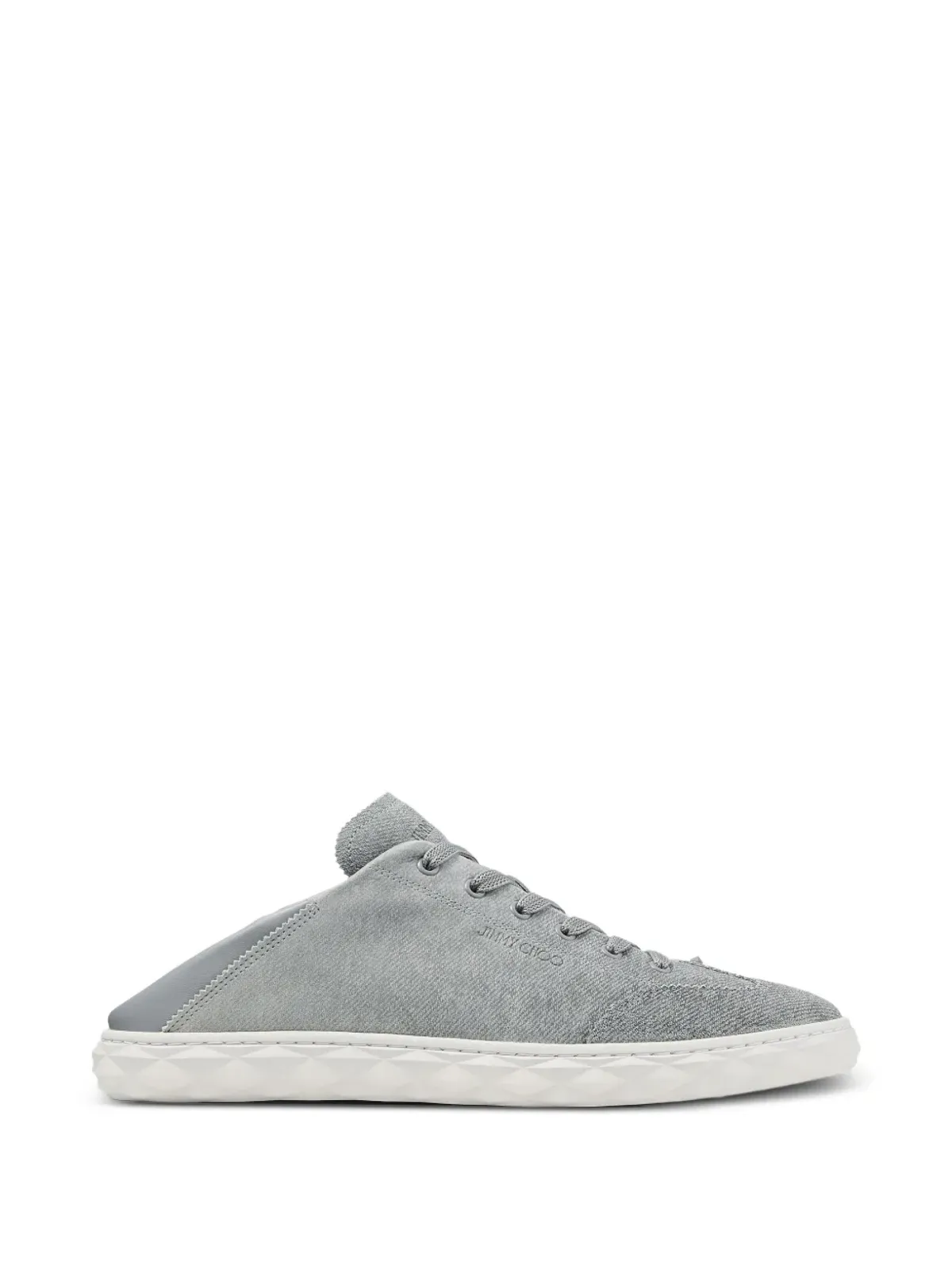 Jimmy Choo ダイヤモンドライトフレックス レースアップスニーカー - グレー - 画像5