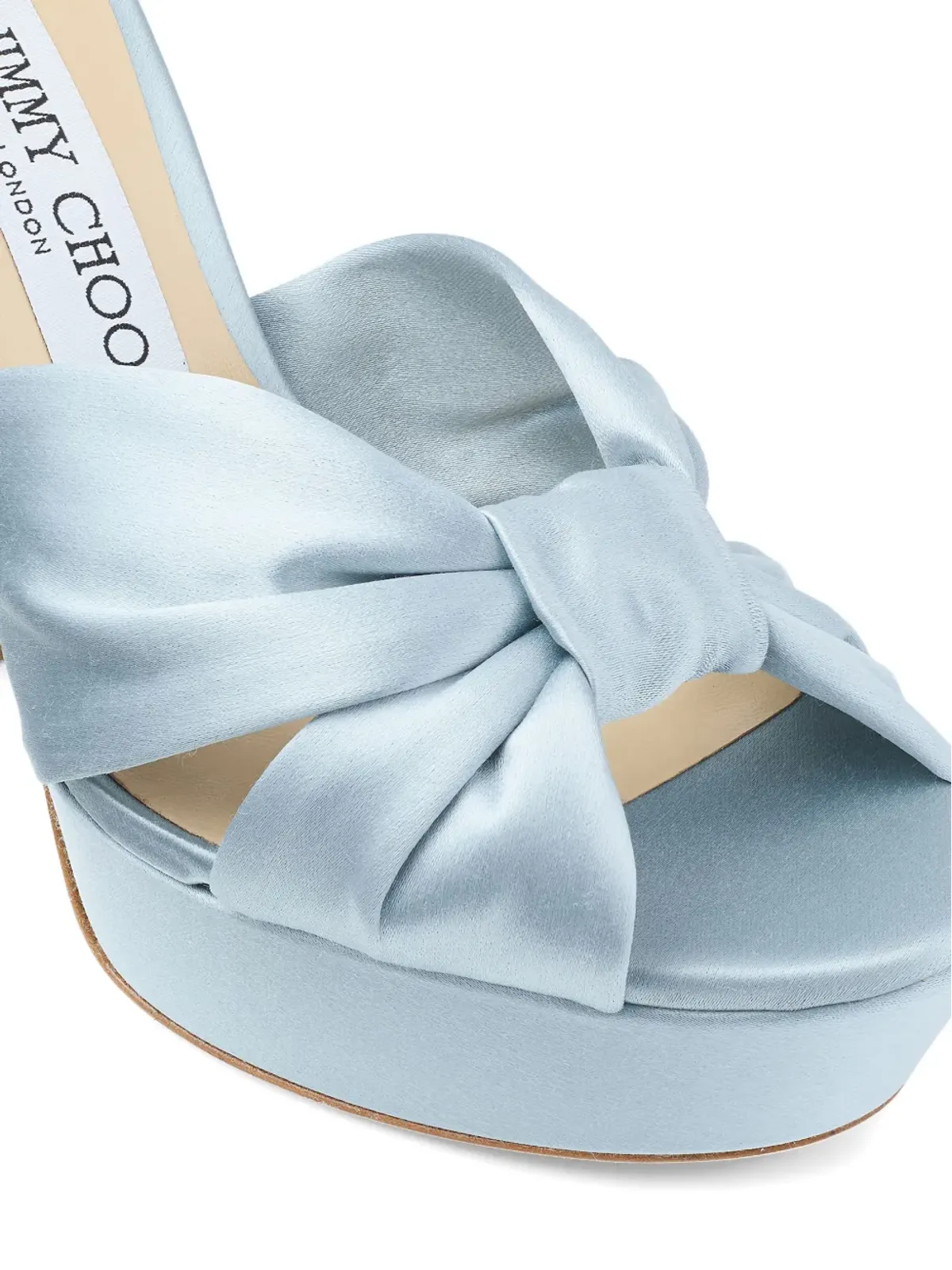 Jimmy Choo ヘロイーズ ノット プラットフォーム サンダル - 画像5