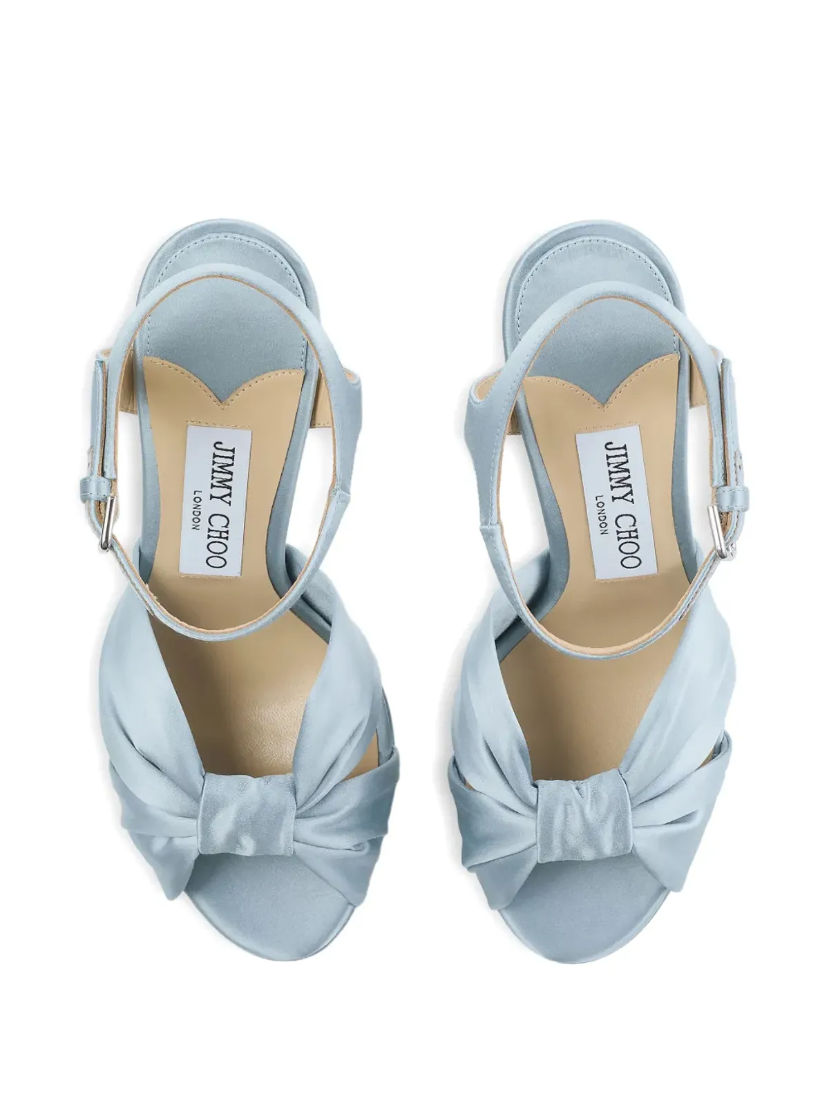 Jimmy Choo ヘロイーズ ノット プラットフォーム サンダル - 画像3