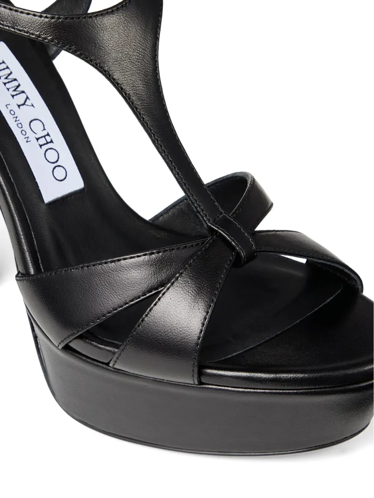 Jimmy Choo Kesia プラットフォームボウサンダル - 画像5