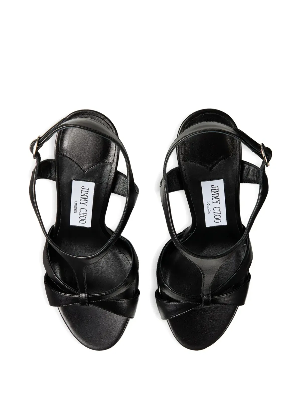 Jimmy Choo Kesia プラットフォームボウサンダル - 画像4