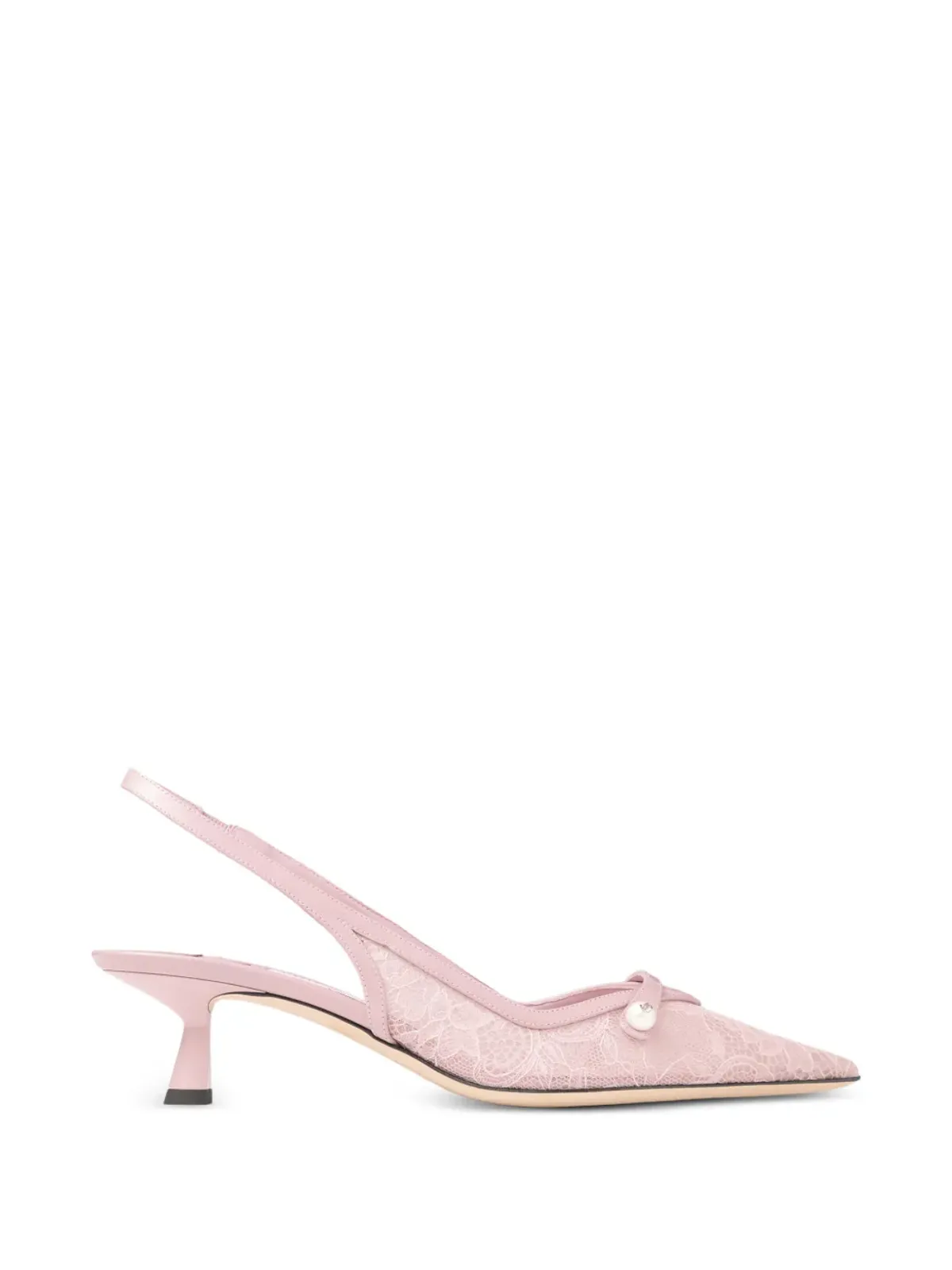 Jimmy Choo Amita レースパールパンプス - 画像1