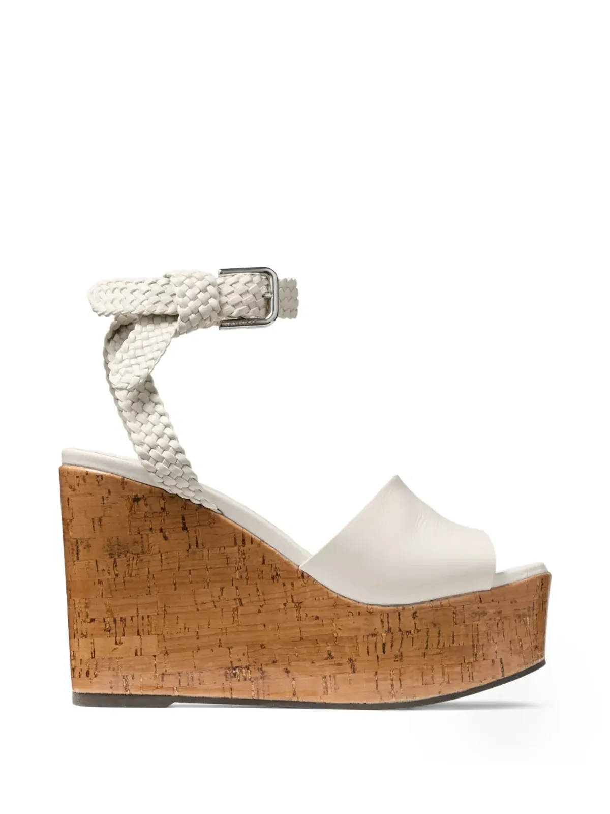 Jimmy Choo ジョリ ブレイドアンクル プラットフォーム サンダル - White - 画像1