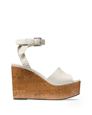 Jimmy Choo ジョリ ブレイドアンクル プラットフォーム サンダル - White - サムネイル1