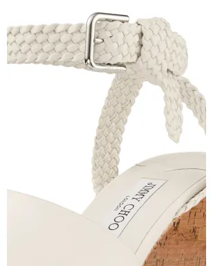Jimmy Choo ジョリ ブレイドアンクル プラットフォーム サンダル - White - サムネイル5