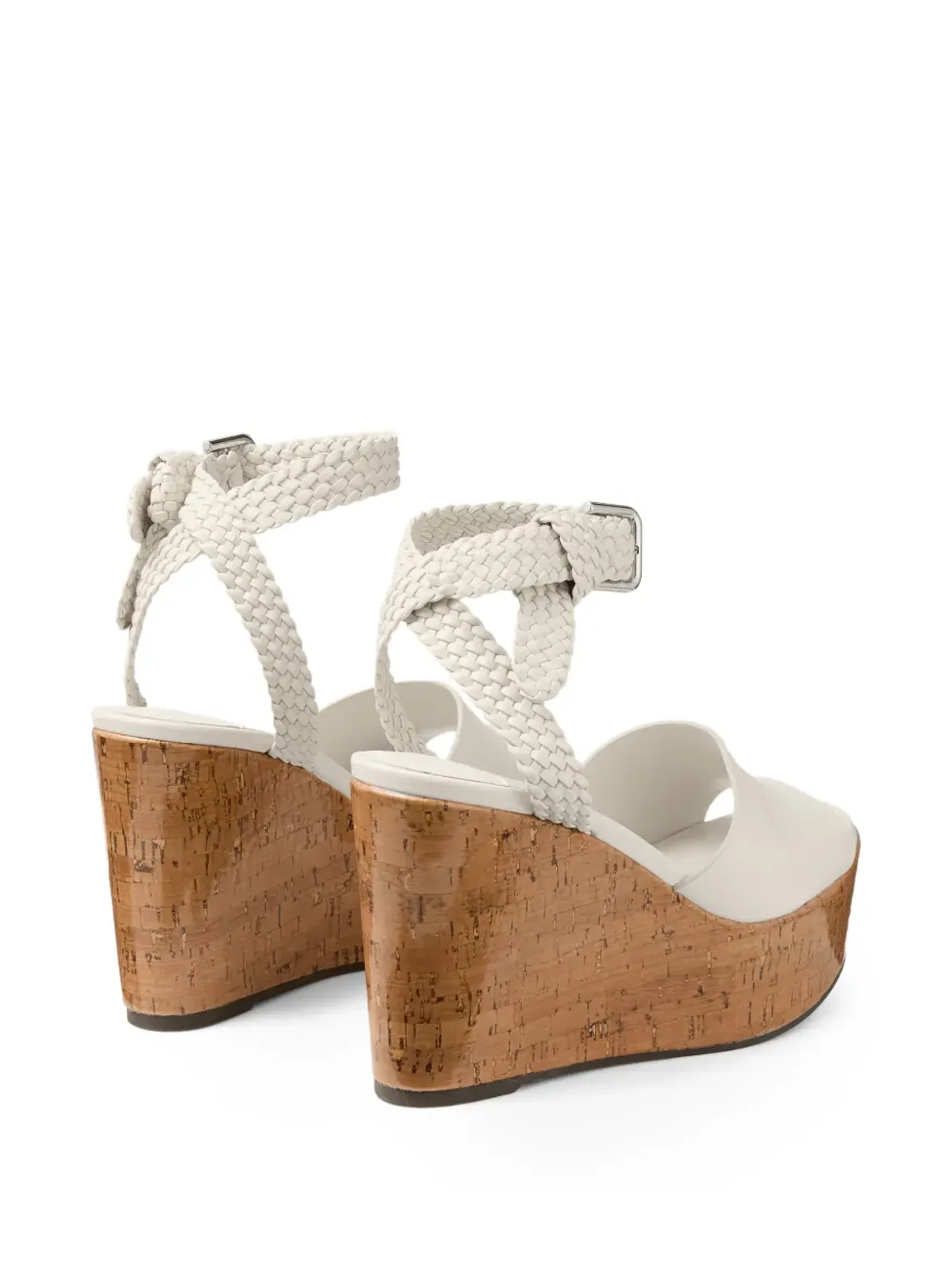 Jimmy Choo ジョリ ブレイドアンクル プラットフォーム サンダル - White - 画像3