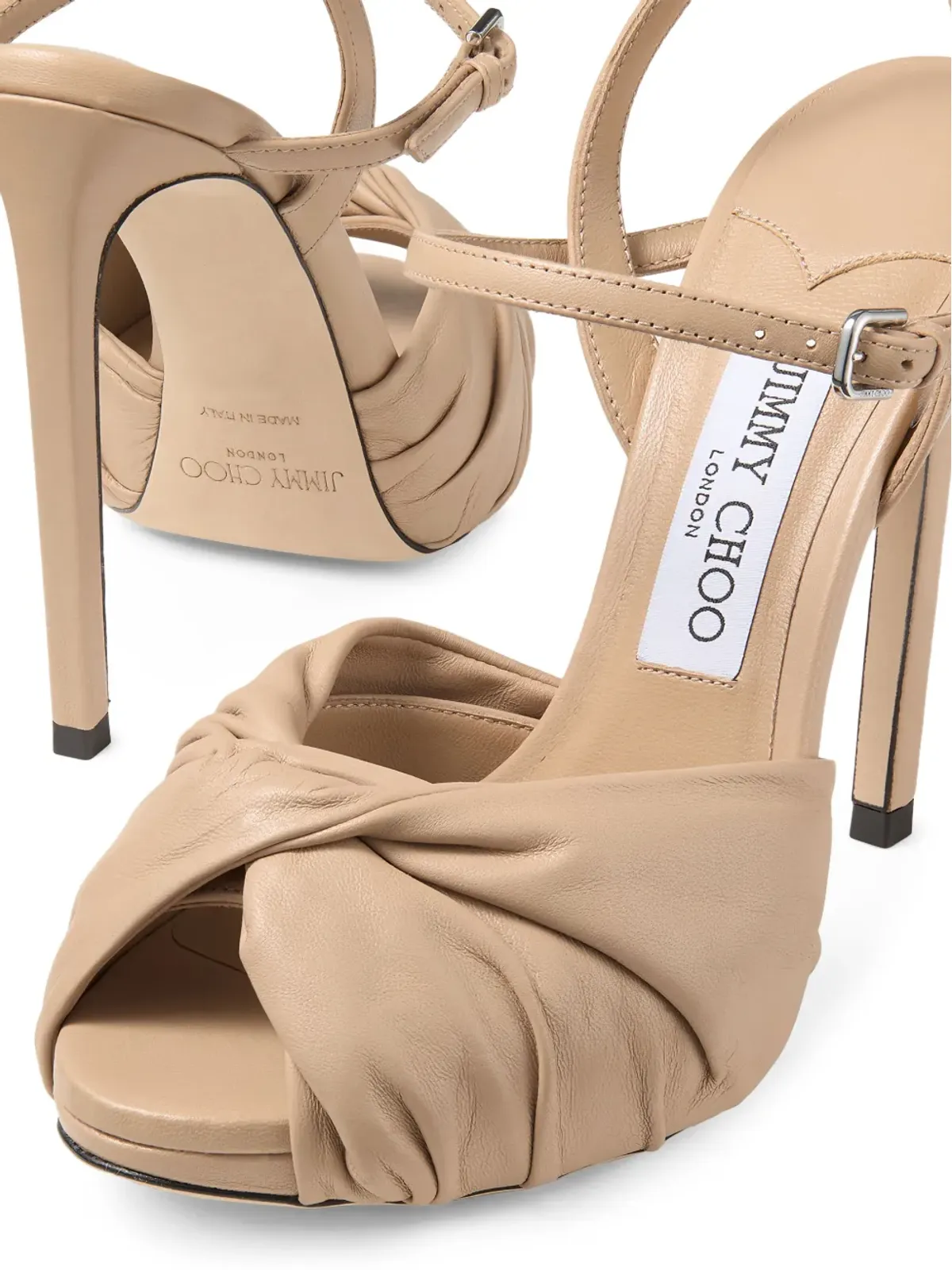 Jimmy Choo エリー ツイストサンダル - 画像5