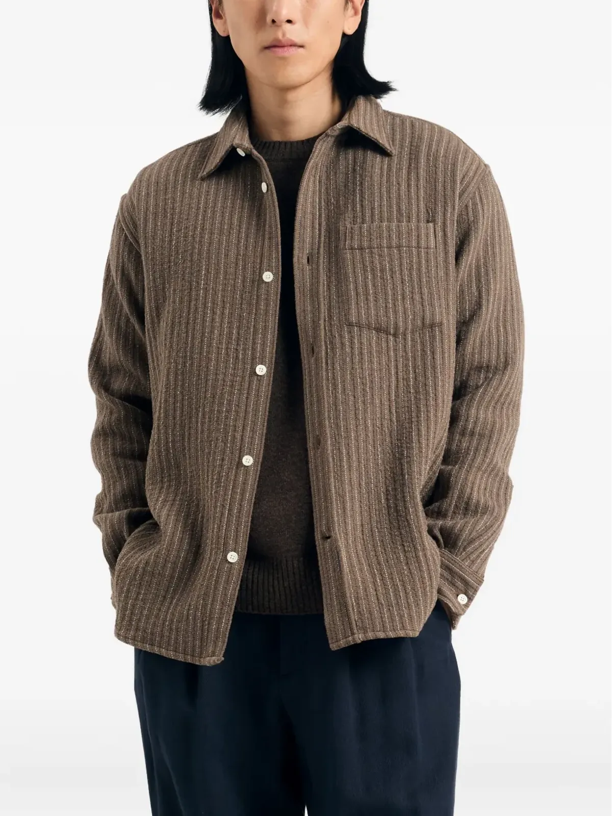 Norse Projects ストライプシャツ - 画像2