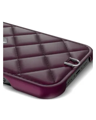 VELANTE キルテッド iPhone ケース - Purple - サムネイル3