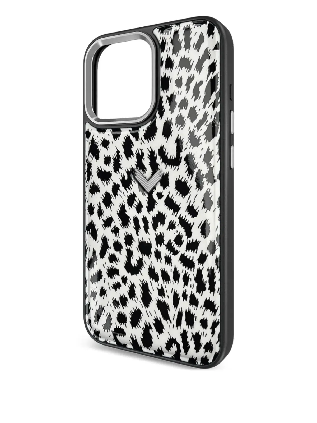 VELANTE パンサー柄 iPhone 16 ケース - ホワイト - 画像2