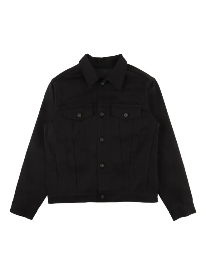 Naked and Famous Naked and Famous ボタン付きデニムジャケット - ブラックの商品画像