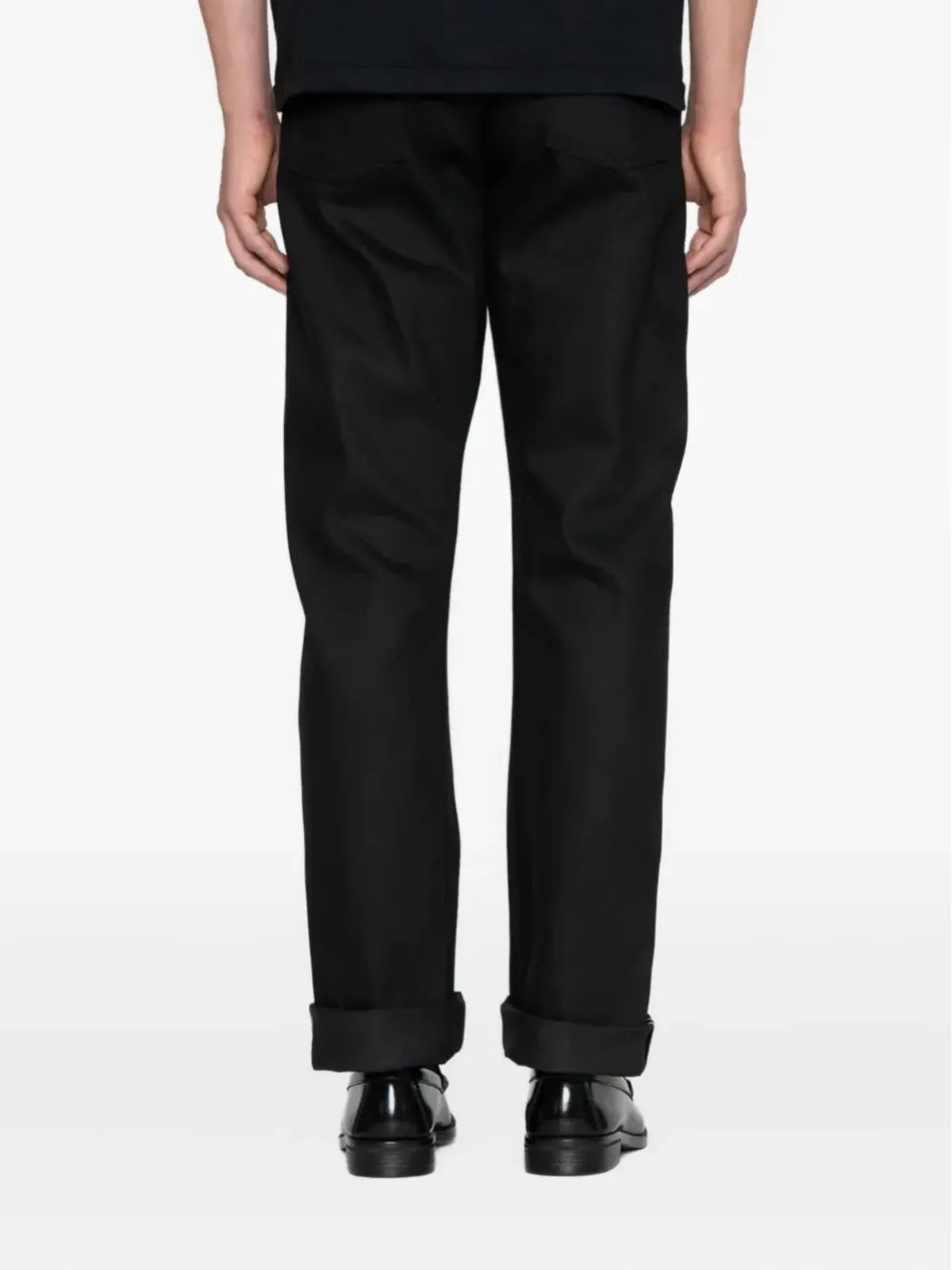 Naked and Famous True Guy カフ付きジーンズ - 画像4