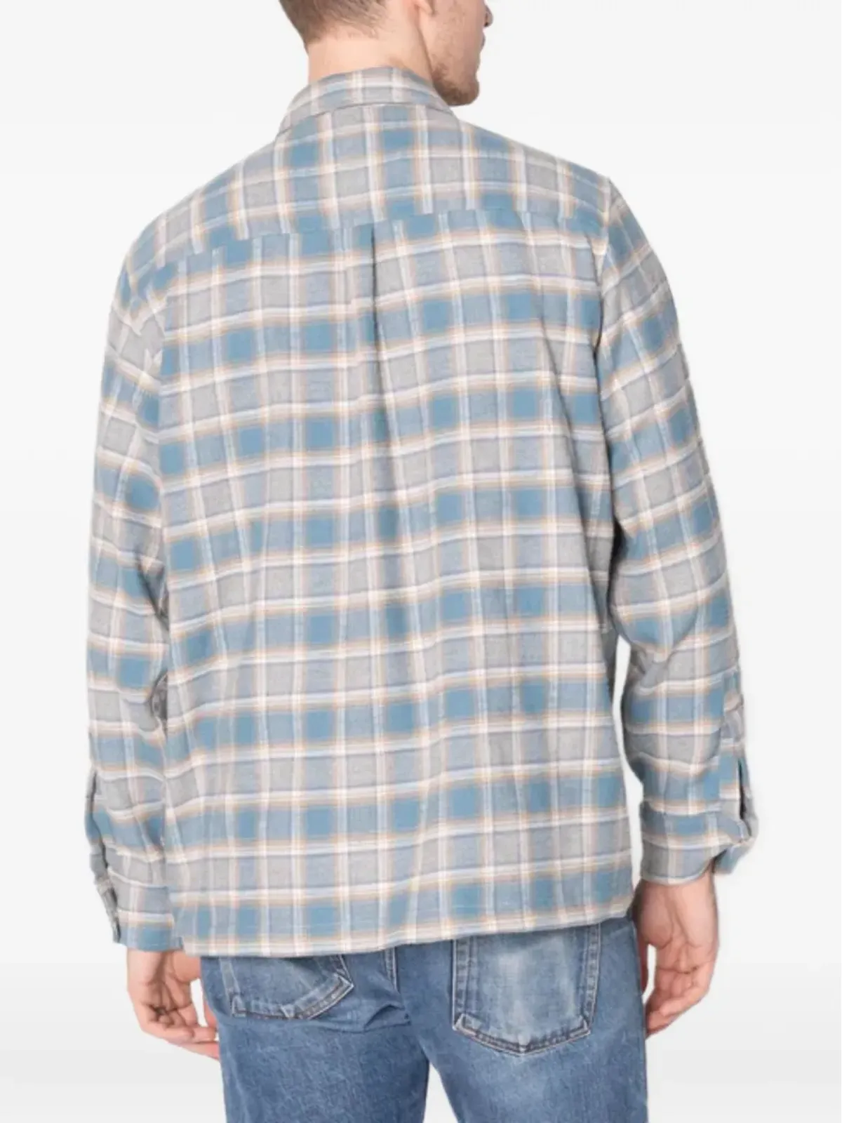 Naked and Famous True Shirt チェック柄ポケットシャツ - 画像3