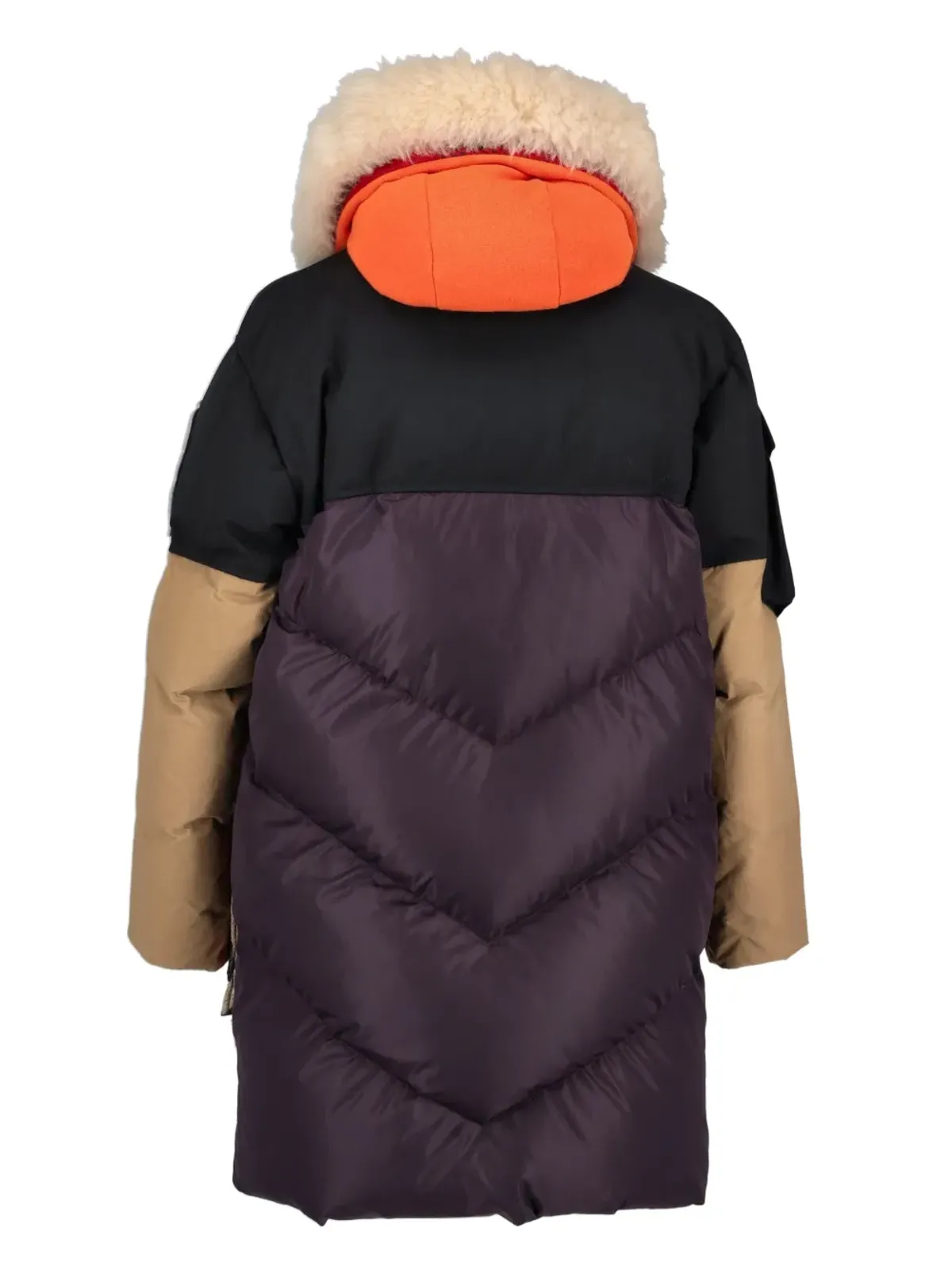 Woolrich Vintage パッチワークコート - 画像5