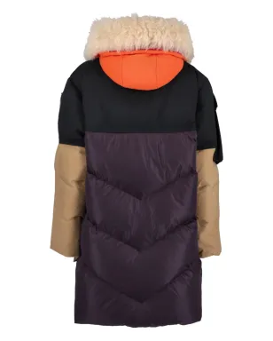 Woolrich Vintage パッチワークコート - サムネイル3
