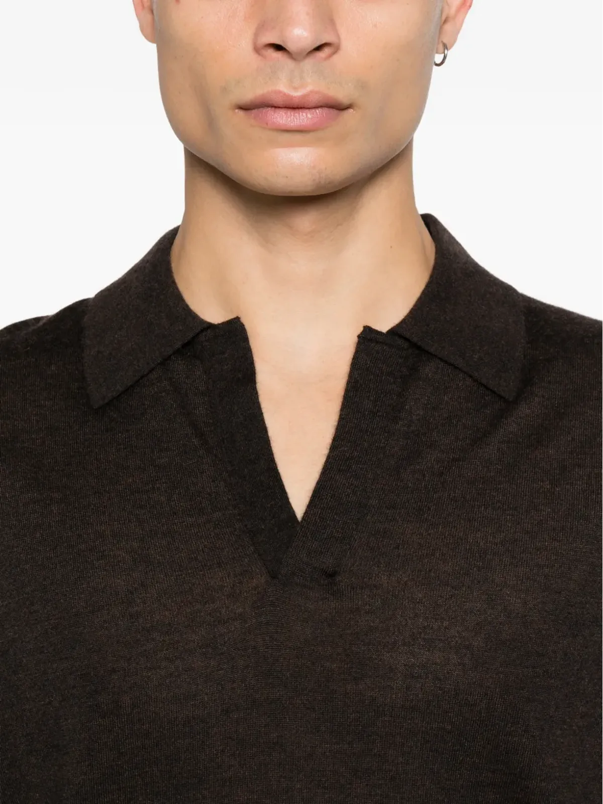 arch4 Mr. Ricci polo shirt - Brown - 画像5