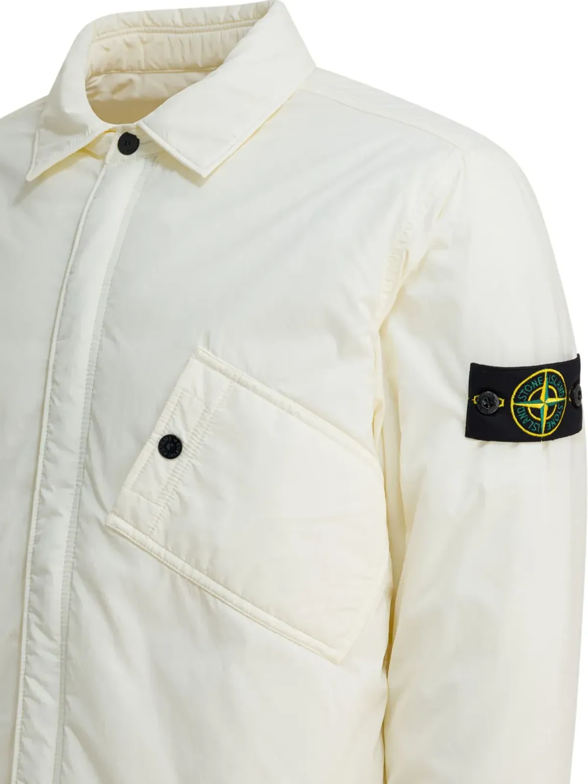 Stone Island ポケットパッチ付きオーバーシャツ - 画像4