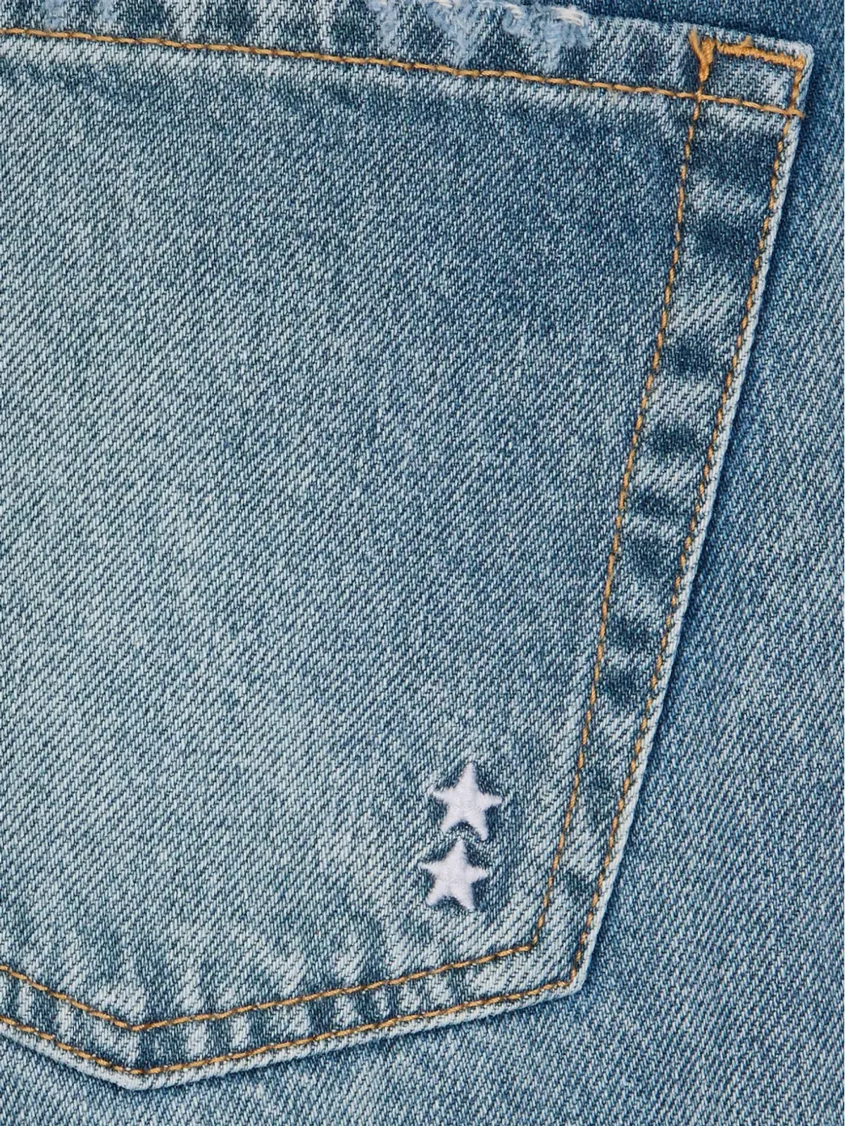 ICON DENIM 星モチーフ コットンジーンズ - 画像3