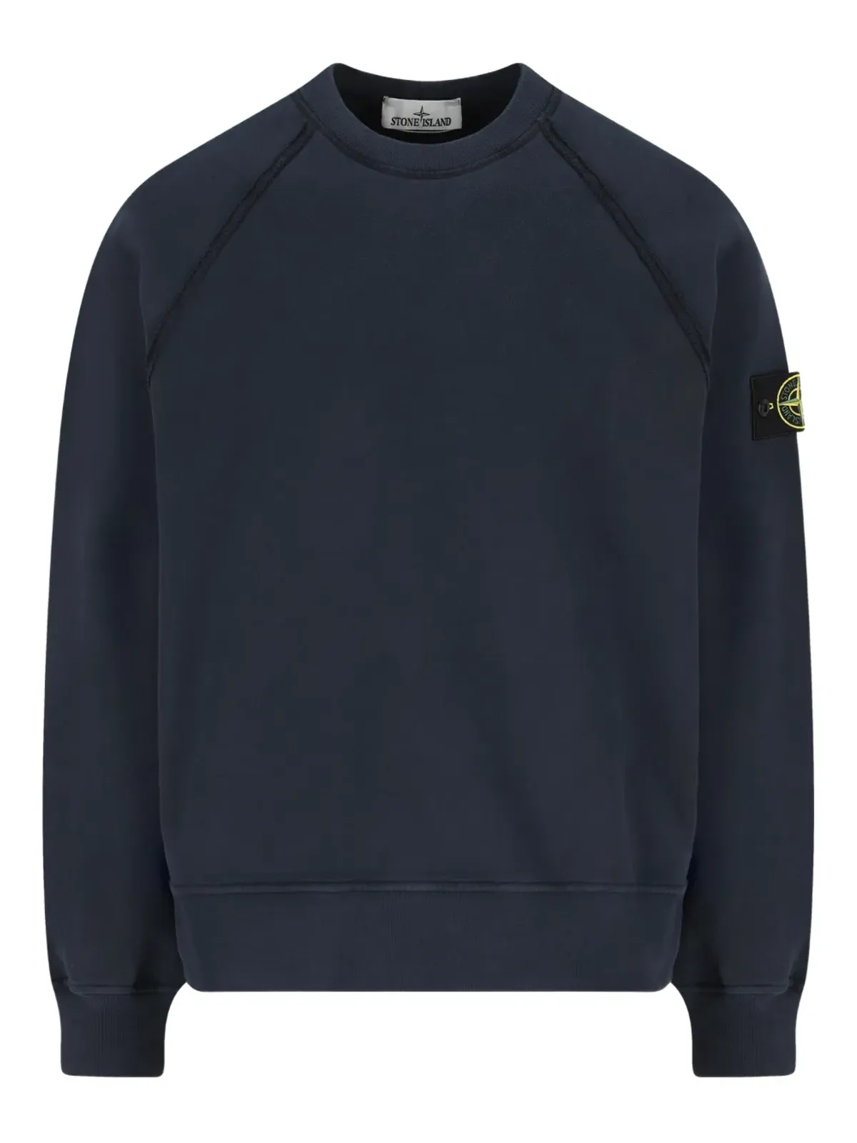 Stone Island 長袖スウェットシャツ ブルー - 画像1