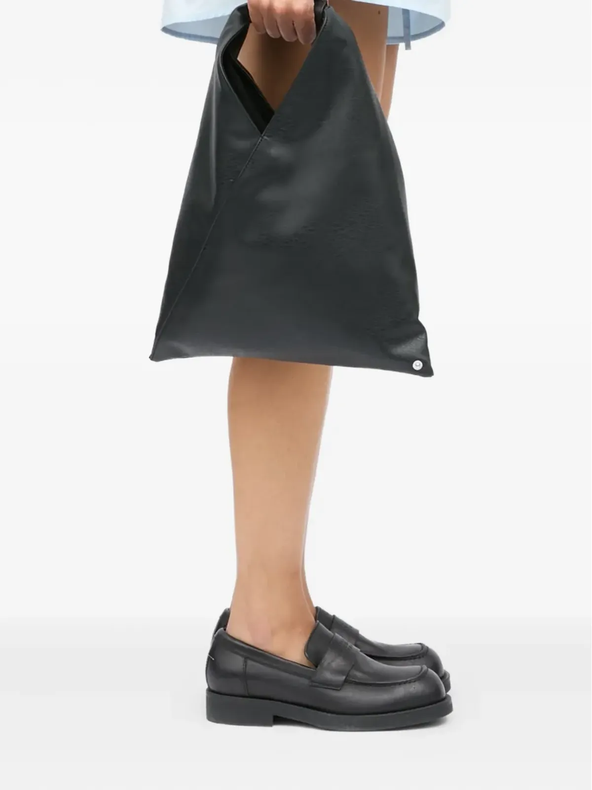 MM6 Maison Margiela 三角形のトートバッグ - 画像2
