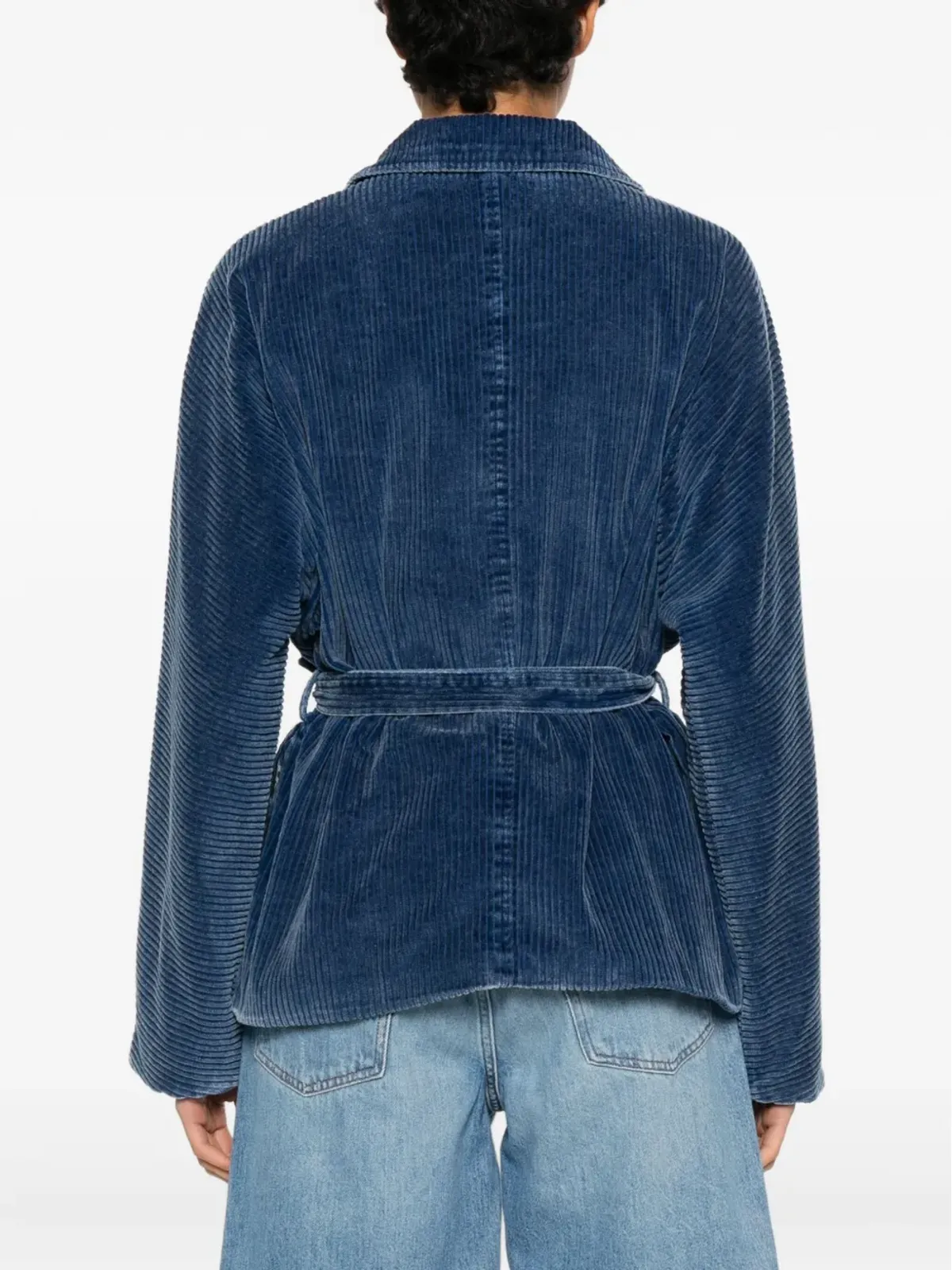 Xirena Colt corduroy belted jacket - Blue - 画像4