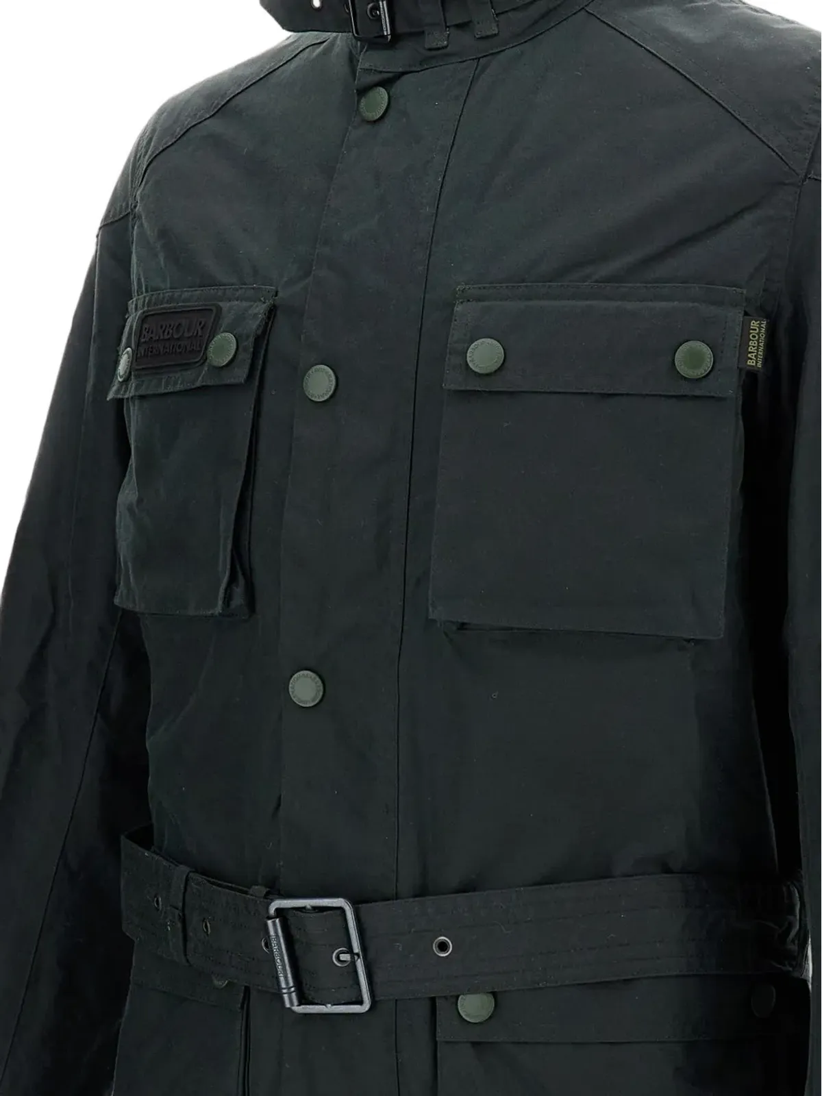 Barbour International ブラックウェル ベルト付きジャケット - 画像3