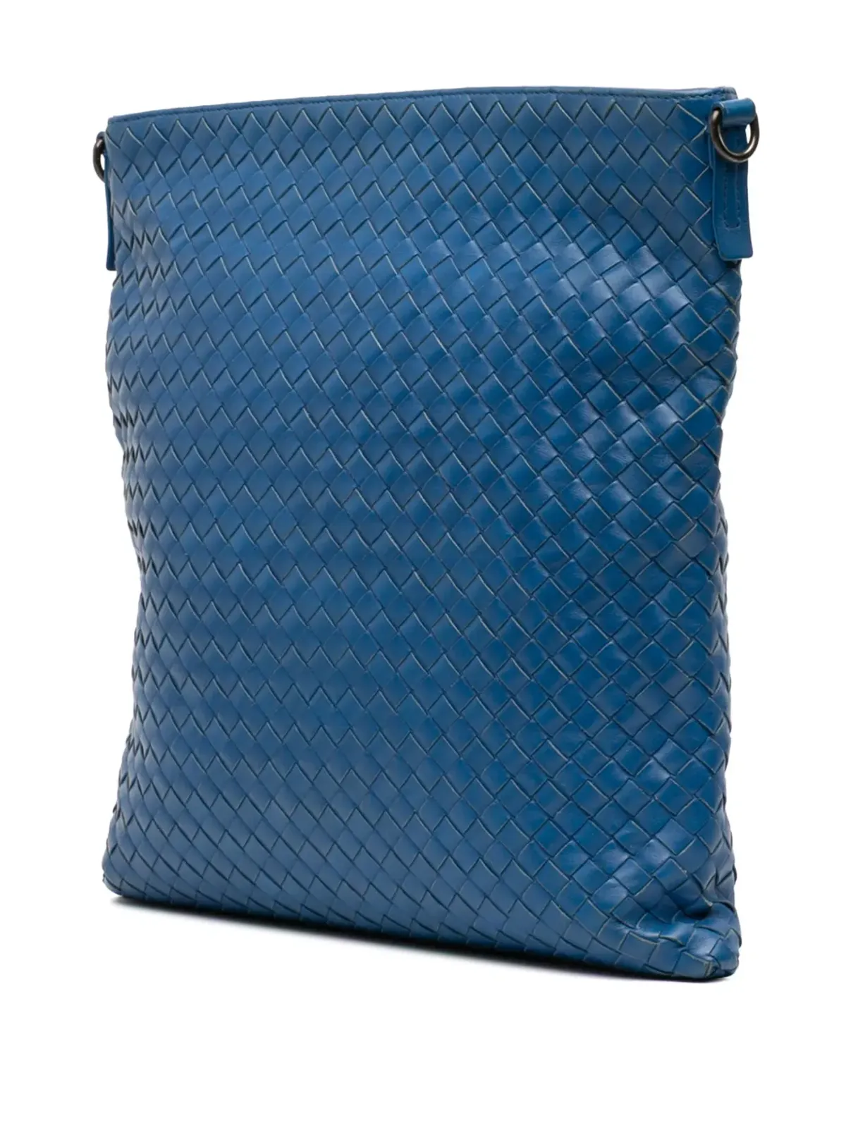 Bottega Veneta Pre-Owned 2012-2025 Nappa Intrecciato crossbody bag - Blue - 画像3
