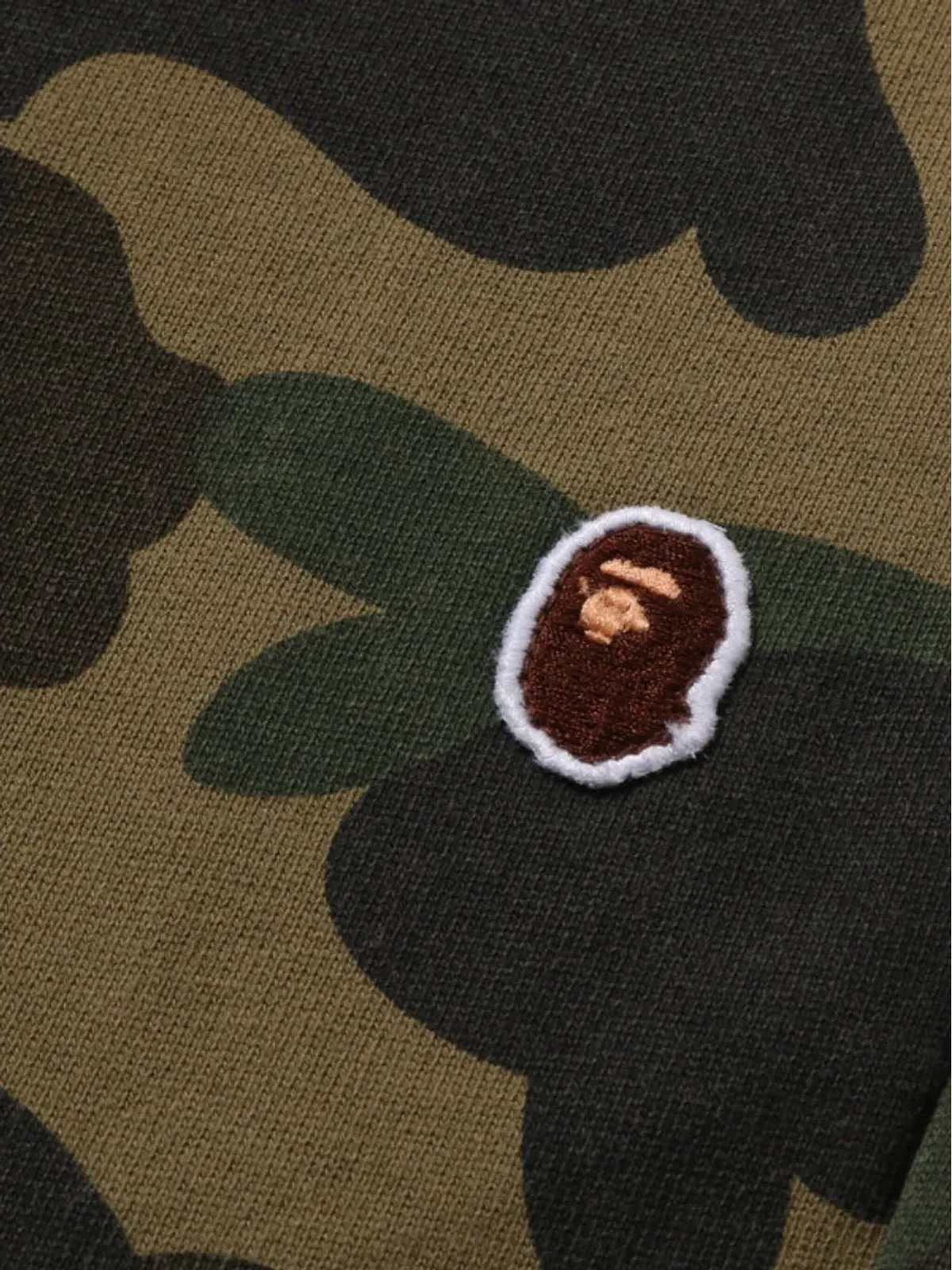 A BATHING APE® カモフラージュ柄トラックパンツ - 画像4