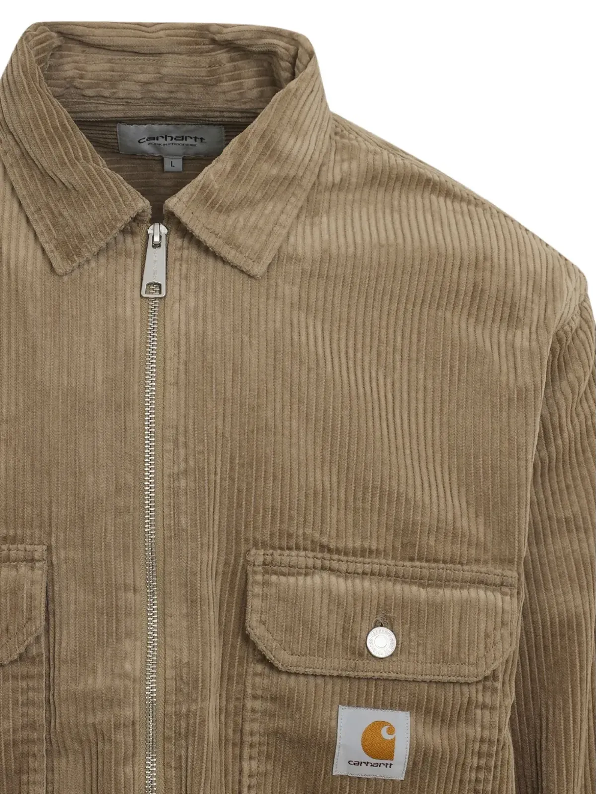 Carhartt WIP レイノルド コーデュロイ ジップ シャツジャケット - 画像4
