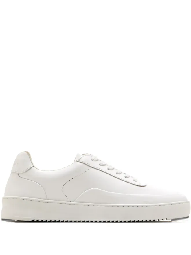 Filling Pieces Filling Pieces モンド レースアップ レザー スニーカー - ホワイトの商品画像