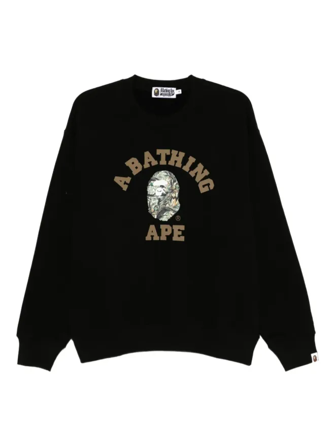A BATHING APE® A BATHING APE® ロゴプリントスウェットシャツの商品画像