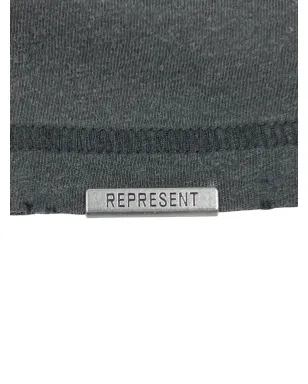 Represent エンジェルボーダーTシャツ ブラック - サムネイル3