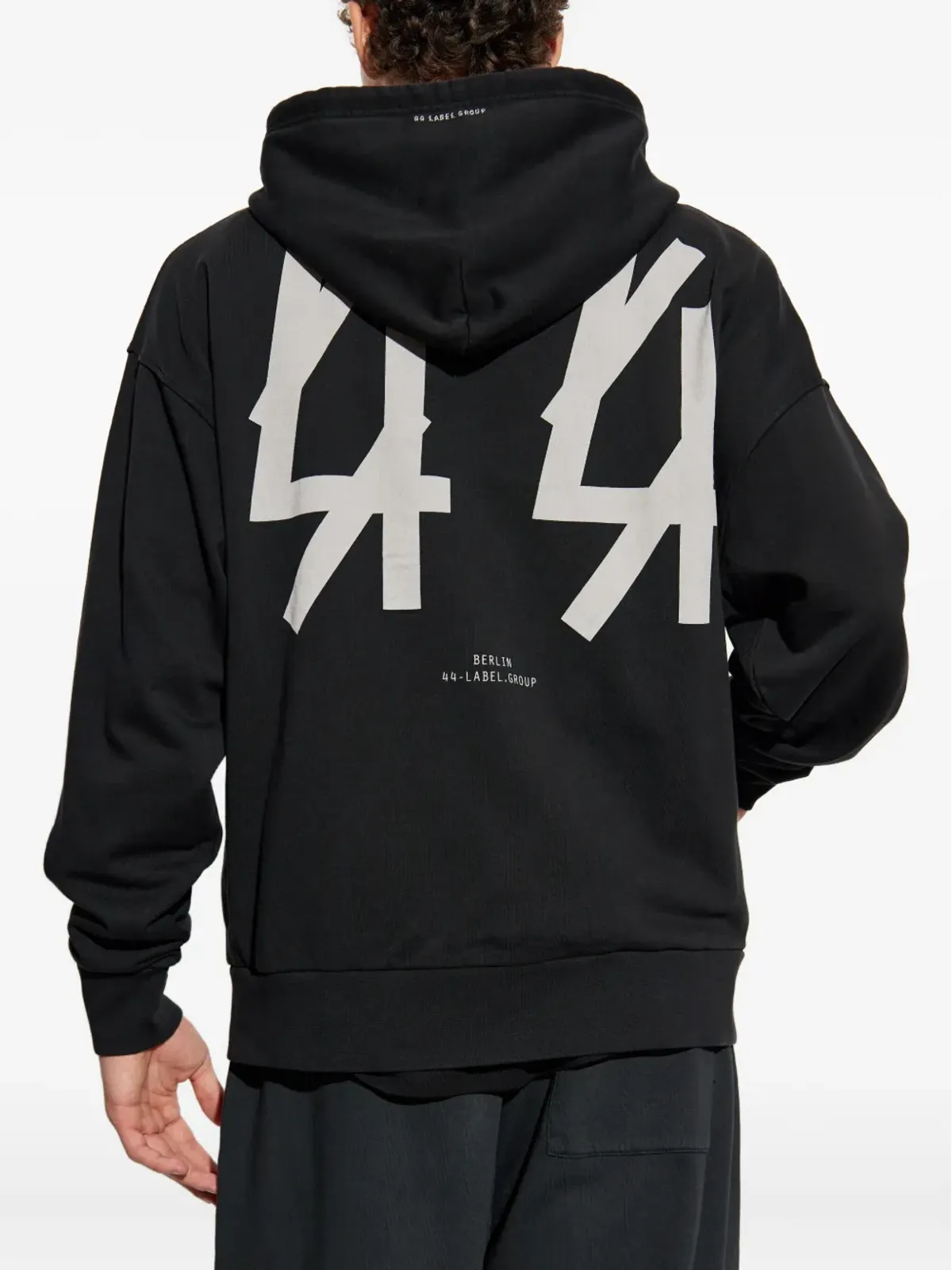 44 LABEL GROUP ジップアップ コットン フーディー - 画像4