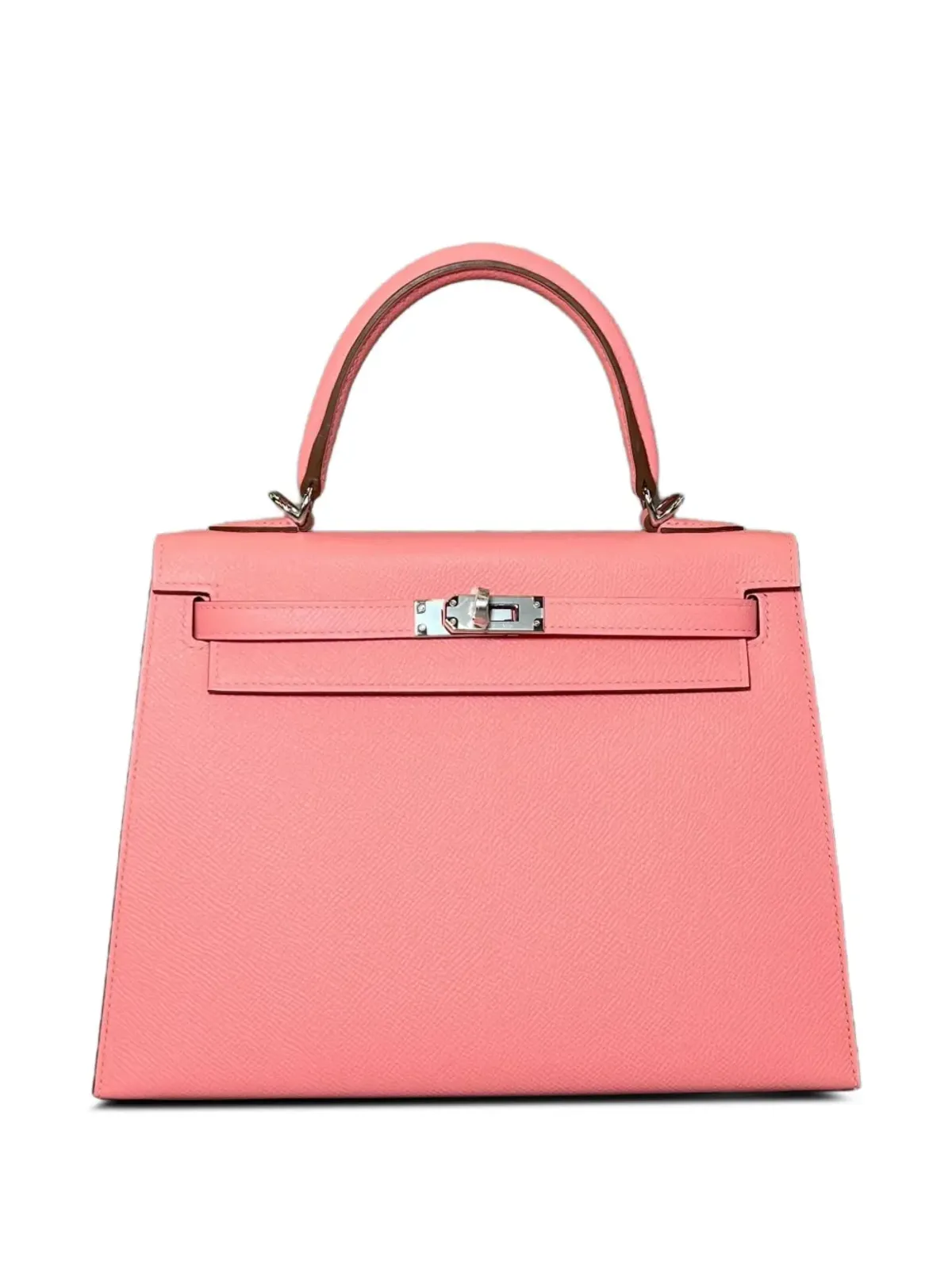 Hermès Pre-Owned ケリーセルリエ エプソン レザー ハンドバッグ パラジウム金具 - ピンク - 画像1