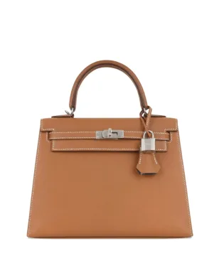 Hermès Pre-Owned ケリーセリエ25 ヴェルソ マダム ハンドバッグ（パラジウム金具） - サムネイル1