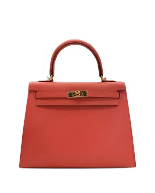 Hermès Pre-Owned ケリー Sellier ヴォー・マダム ゴールドハードウェア ハンドバッグ - サムネイル1