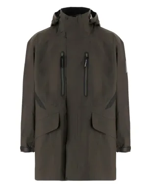 and Wander adjustable-hood pocket coat - Green - サムネイル1