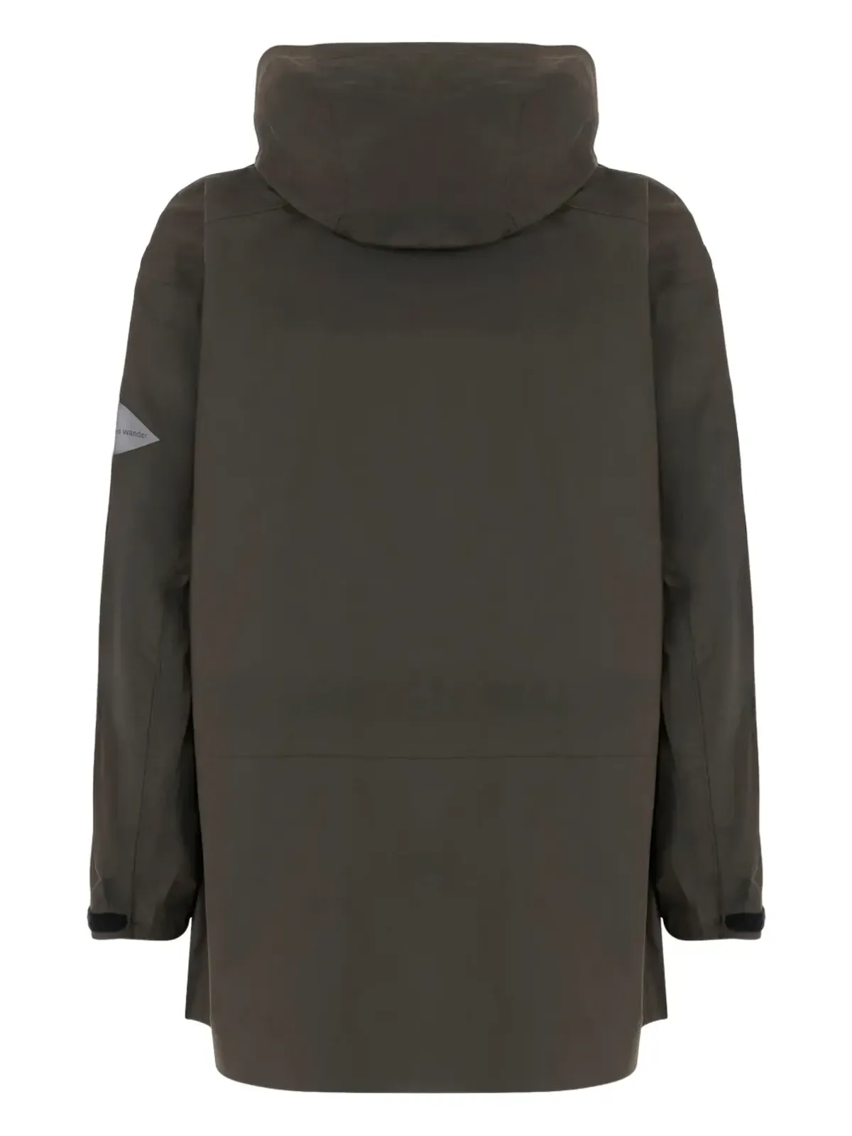 and Wander adjustable-hood pocket coat - Green - 画像2