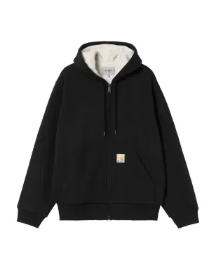 Carhartt WIP Active hooded jacket - Black - サムネイル1