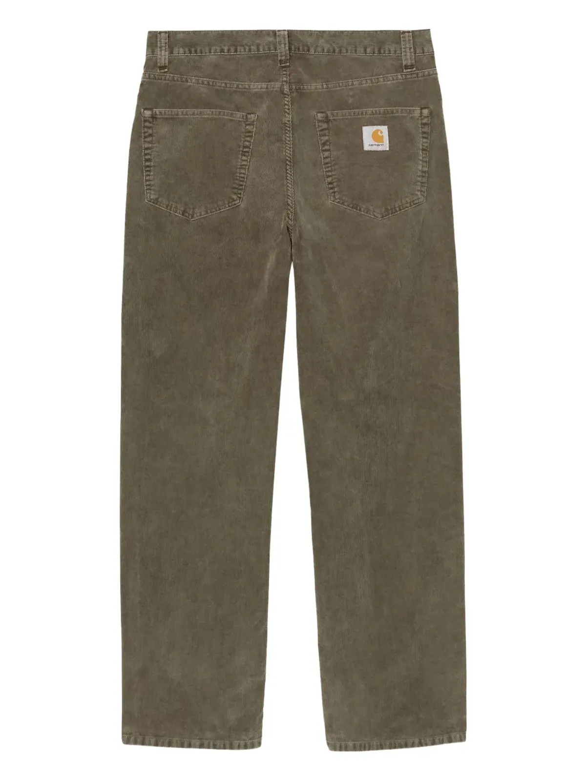 Carhartt WIP ストレートコーデュロイパンツ グレー - 画像2
