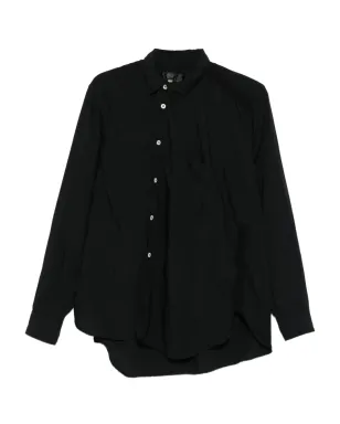 Black Comme Des Garçons アシンメトリックシャツ - サムネイル1