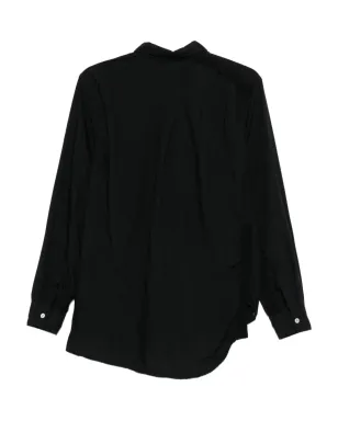 Black Comme Des Garçons アシンメトリックシャツ - サムネイル2