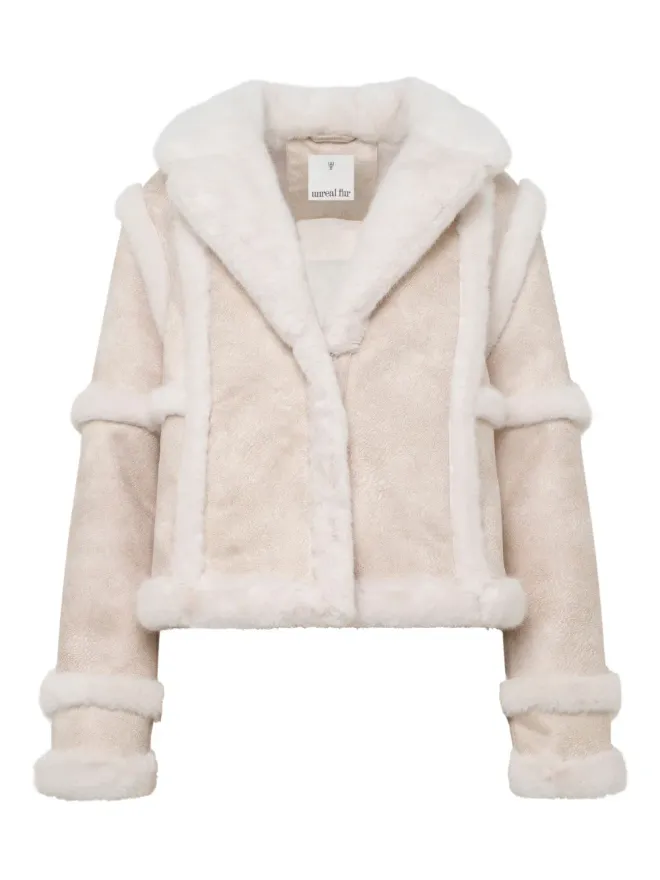 Unreal Fur Unreal Fur Talamasca faux-fur jacket - Neutralsの商品画像