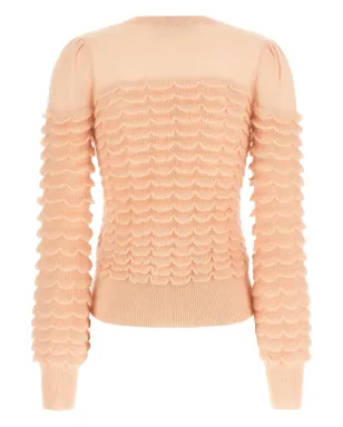 ZIMMERMANN Hypnotic Scallop sweater - Pink - サムネイル2