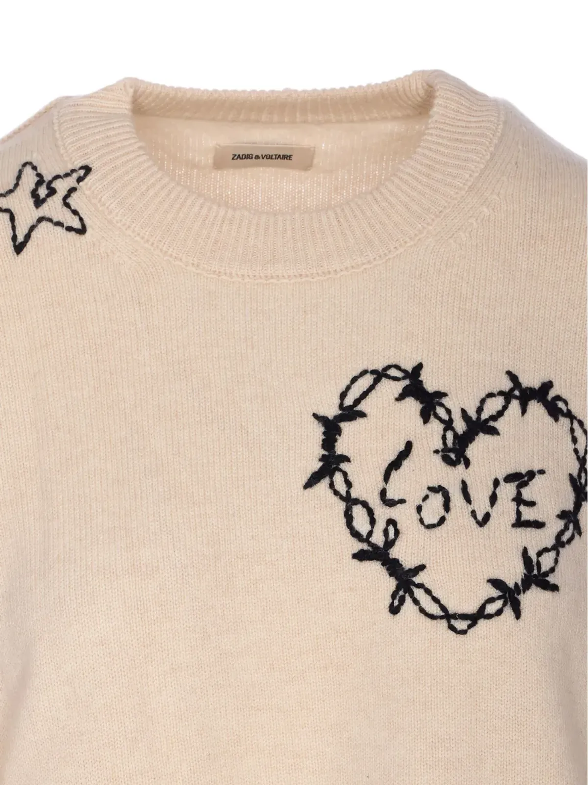 Zadig&Voltaire 刺繍入りセーター - 画像4