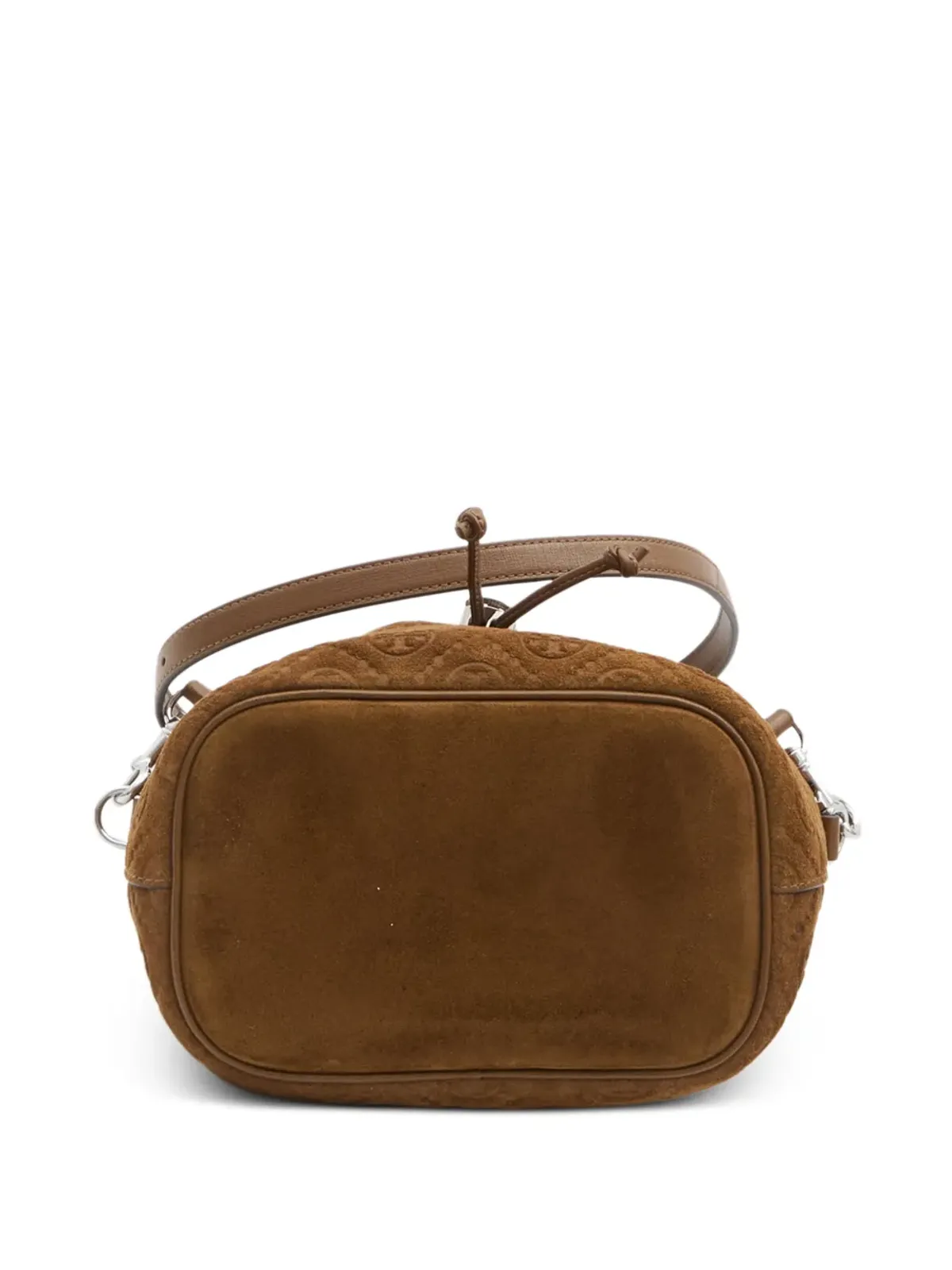 Tory Burch T Monogram スエード バケットバッグ - Brown - 画像3