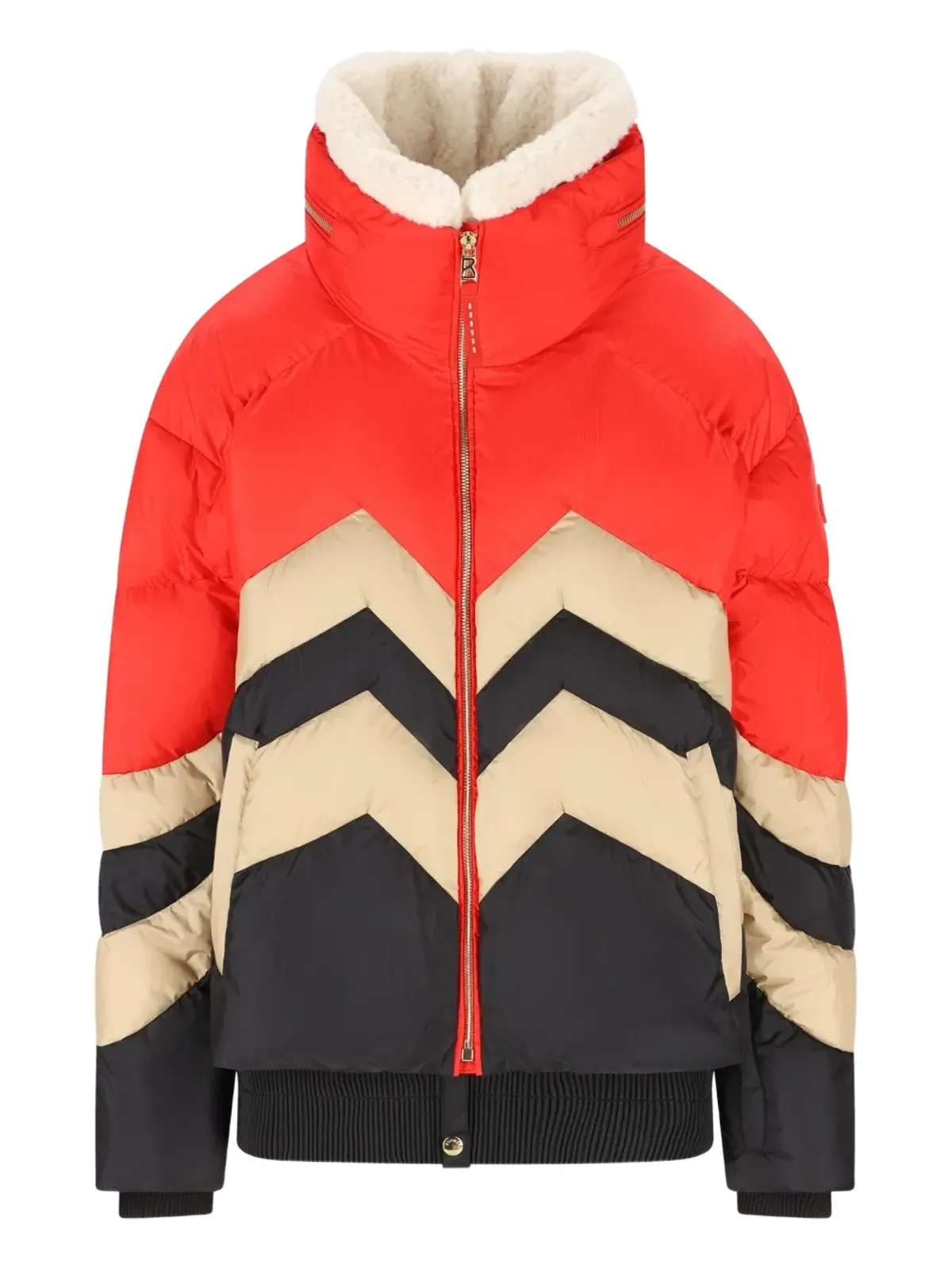 BOGNER チェヴロン柄パディングジャケット - 画像1