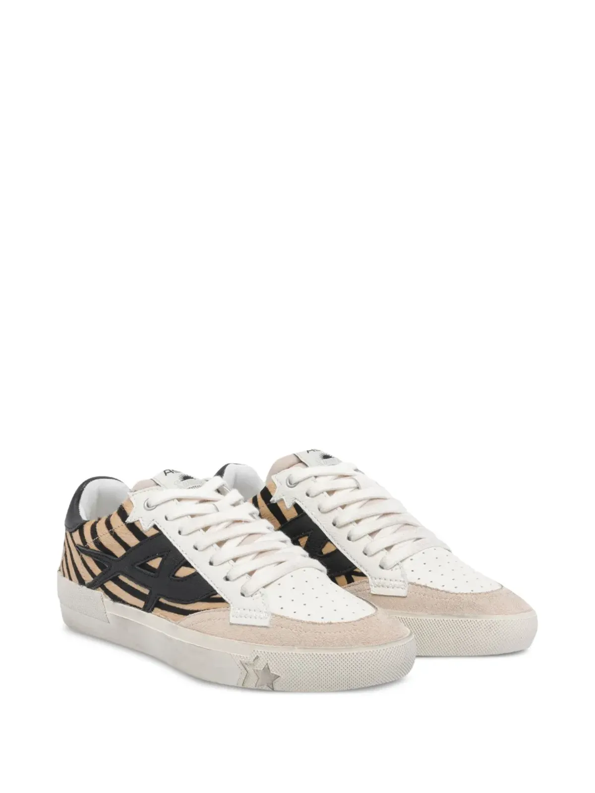 Ash Moonlight zebra-print sneakers - Neutrals - 画像2