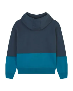 Maison Kitsuné カラーブロックデザイン ロゴパッチ フーディ - サムネイル5